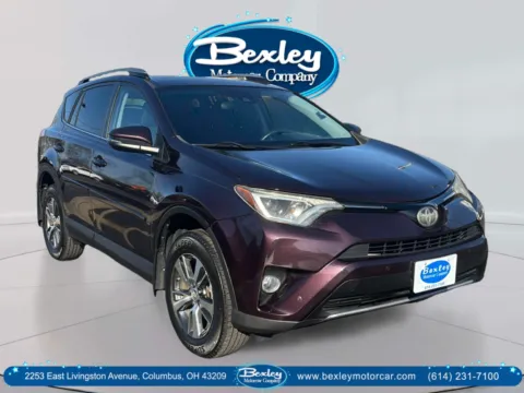 Red 2017 Toyota RAV4 XLE for sale in Columbus, OH
