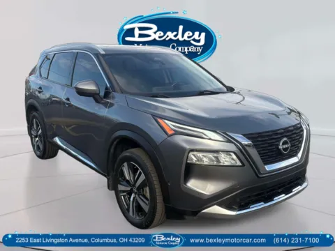Silver 2023 Nissan Rogue Platinum Intelligent AWD for sale in Columbus, OH