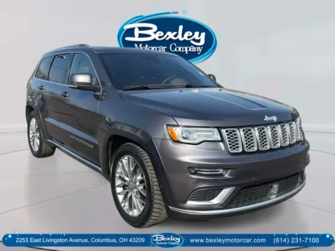 Gray 2018 Jeep Grand Cherokee Summit 4x4 for sale in Columbus, OH