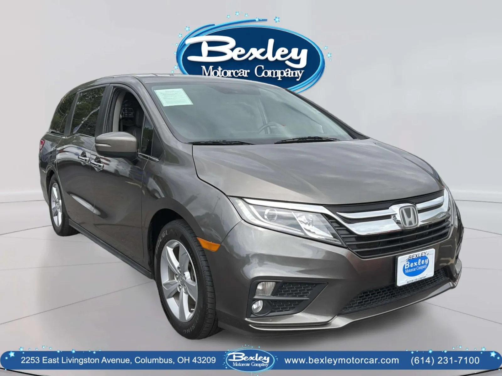 Gray 2019 Honda Odyssey EX-L for sale in Columbus, OH