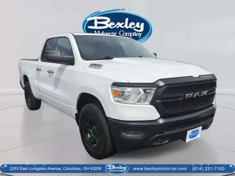White 2020 Ram 1500 Tradesman Quad Cab 4x4 for sale in Columbus, OH