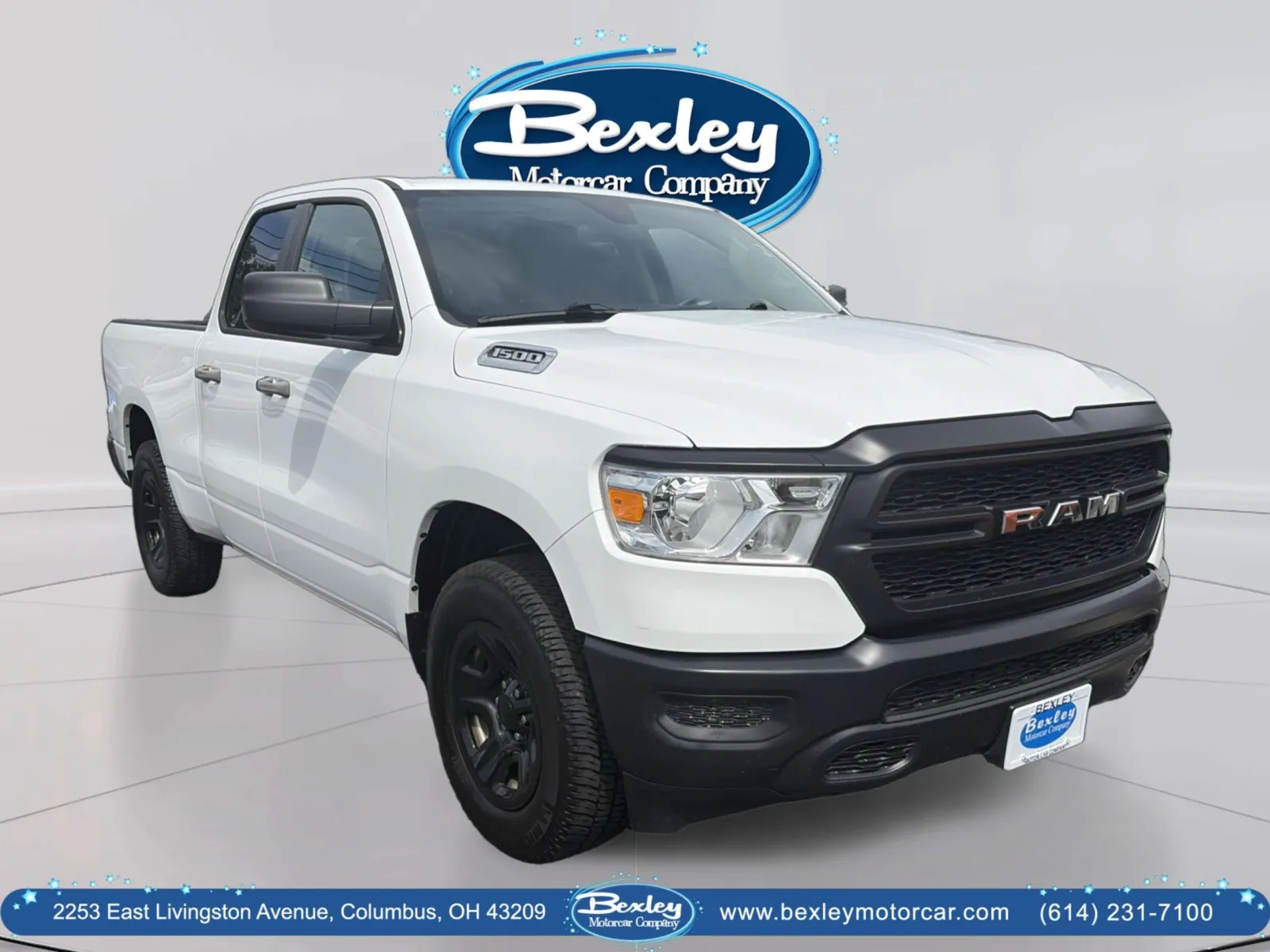 White 2020 Ram 1500 Tradesman Quad Cab 4x4 for sale in Columbus, OH