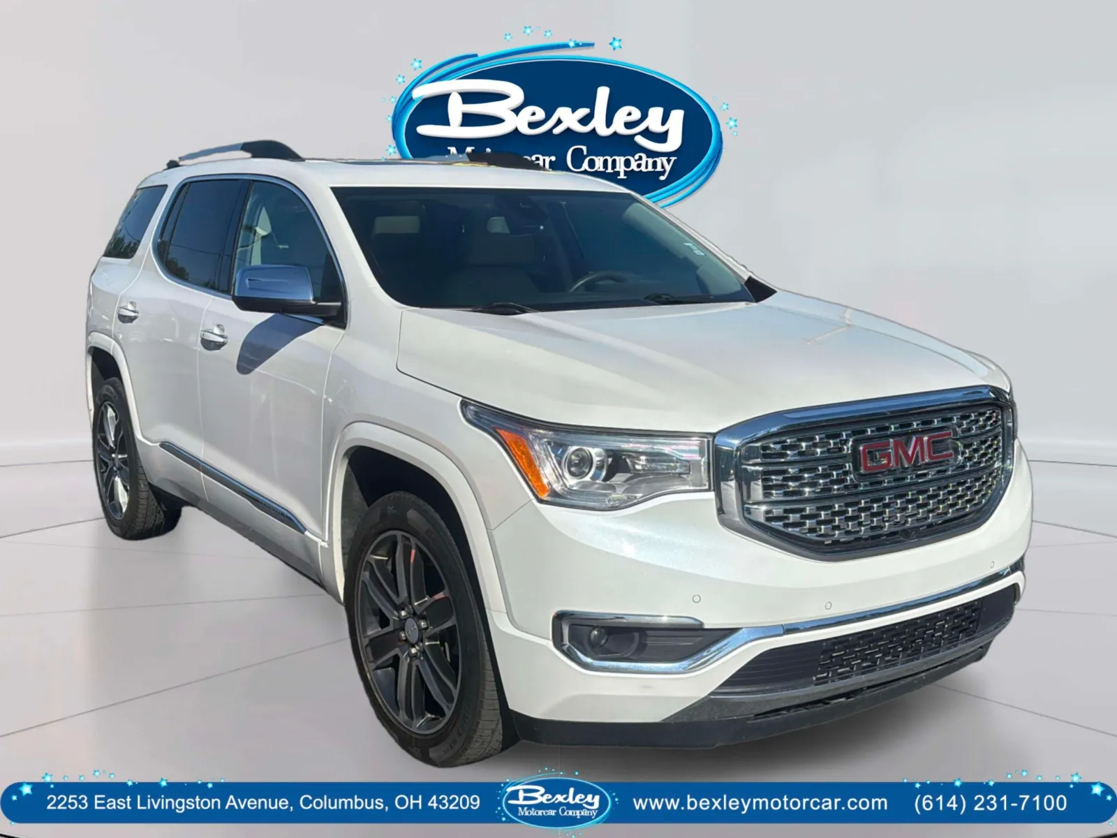White 2018 GMC Acadia Denali for sale in Columbus, OH