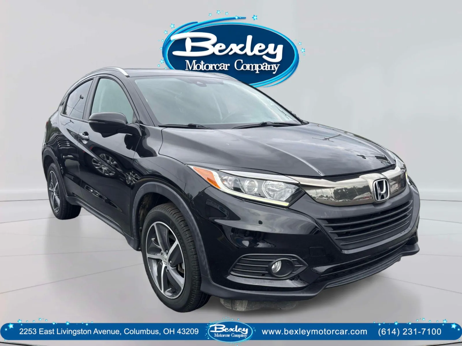 Black 2022 Honda HR-V AWD EX for sale in Columbus, OH