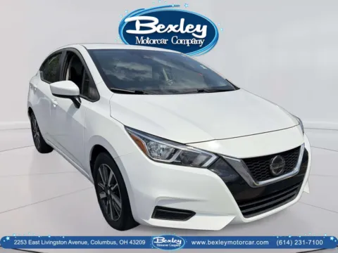 White 2022 Nissan Versa 1.6 SV Xtronic CVT for sale in Columbus, OH
