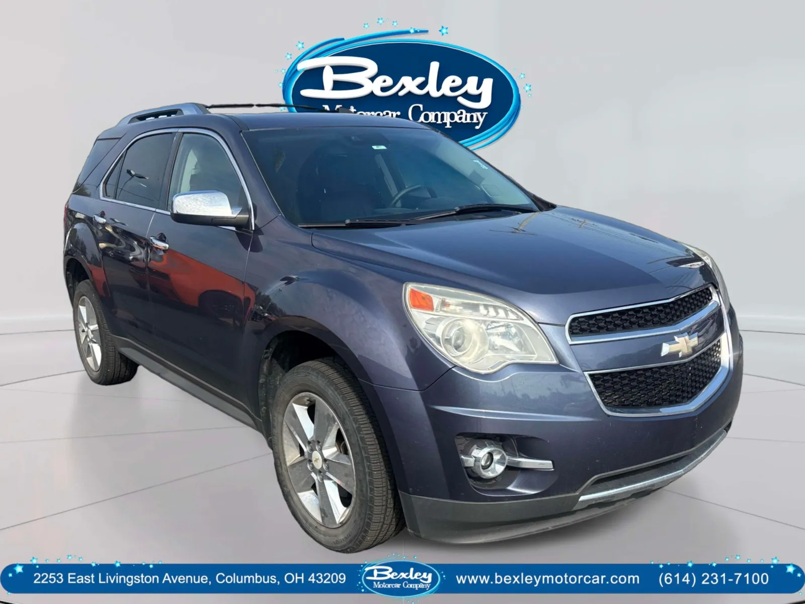 Blue 2013 Chevrolet Equinox LTZ for sale in Columbus, OH