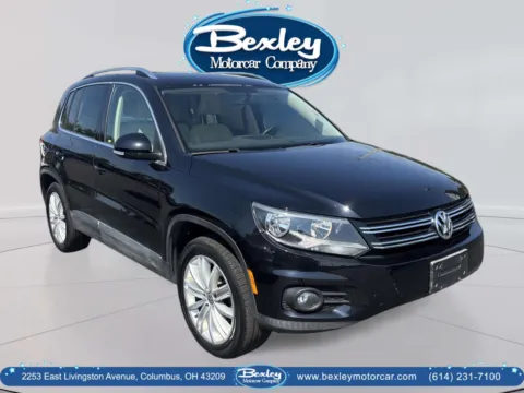 Black 2013 Volkswagen Tiguan SE for sale in Columbus, OH