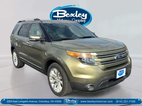 Yellow 2012 Ford Explorer Limited for sale in Columbus, OH