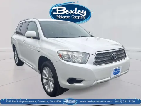 White 2010 Toyota Highlander Hybrid Base V6 for sale in Columbus, OH
