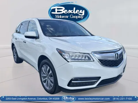 White 2016 Acura MDX for sale in Columbus, OH