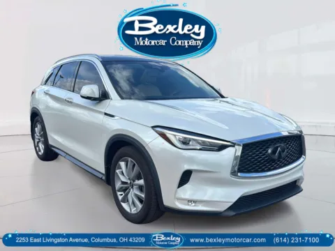 White 2020 INFINITI QX50 Luxe for sale in Columbus, OH