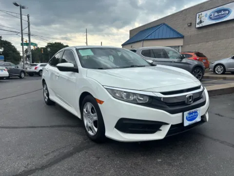 White 2018 Honda Civic LX for sale in Columbus, OH