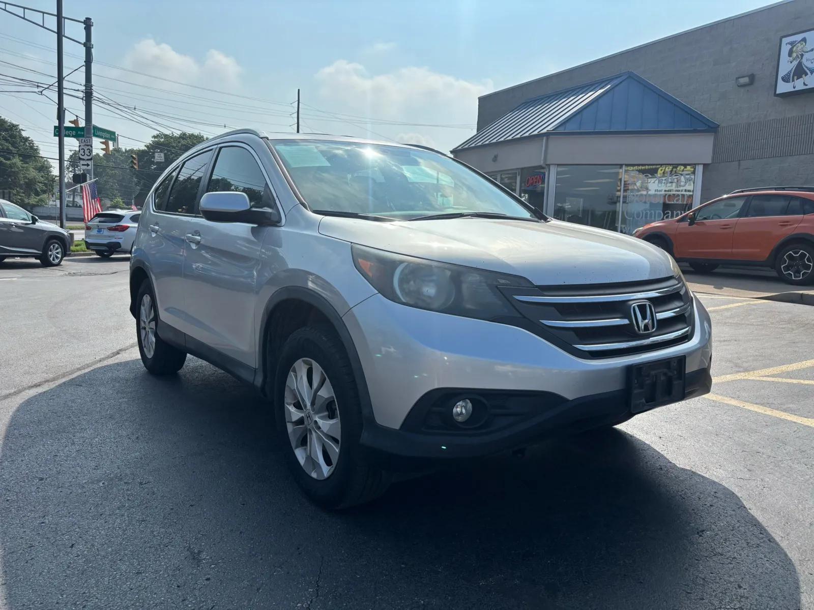 Silver 2014 Honda CR-V EX-L for sale in Columbus, OH