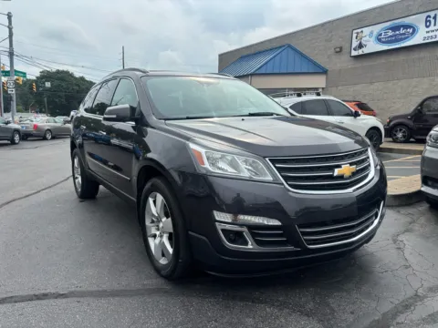 Black 2015 Chevrolet Traverse LTZ for sale in Columbus, OH