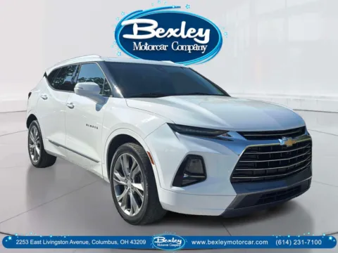 White 2019 Chevrolet Blazer Premier for sale in Columbus, OH