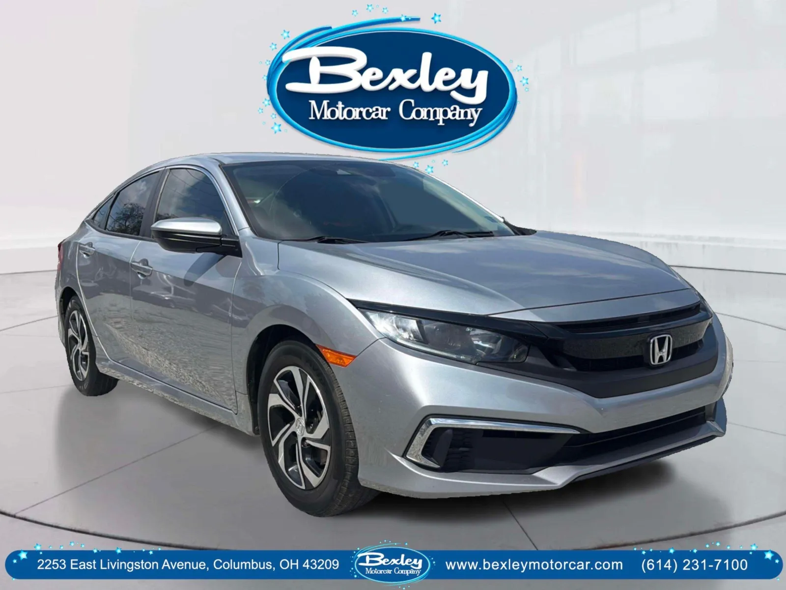 Beige 2019 Honda Civic LX for sale in Columbus, OH