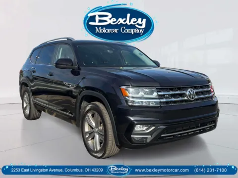 Blue 2019 Volkswagen Atlas V6 SEL R-Line 4Motion for sale in Columbus, OH