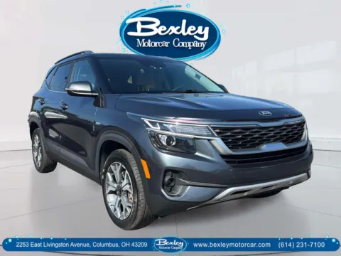 Black 2021 Kia Seltos EX for sale in Columbus, OH