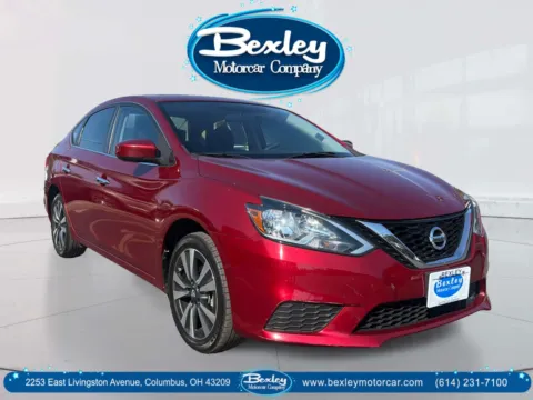 Red 2019 Nissan Sentra SV for sale in Columbus, OH