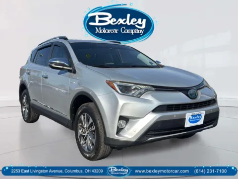Red 2016 Toyota RAV4 Hybrid XLE for sale in Columbus, OH