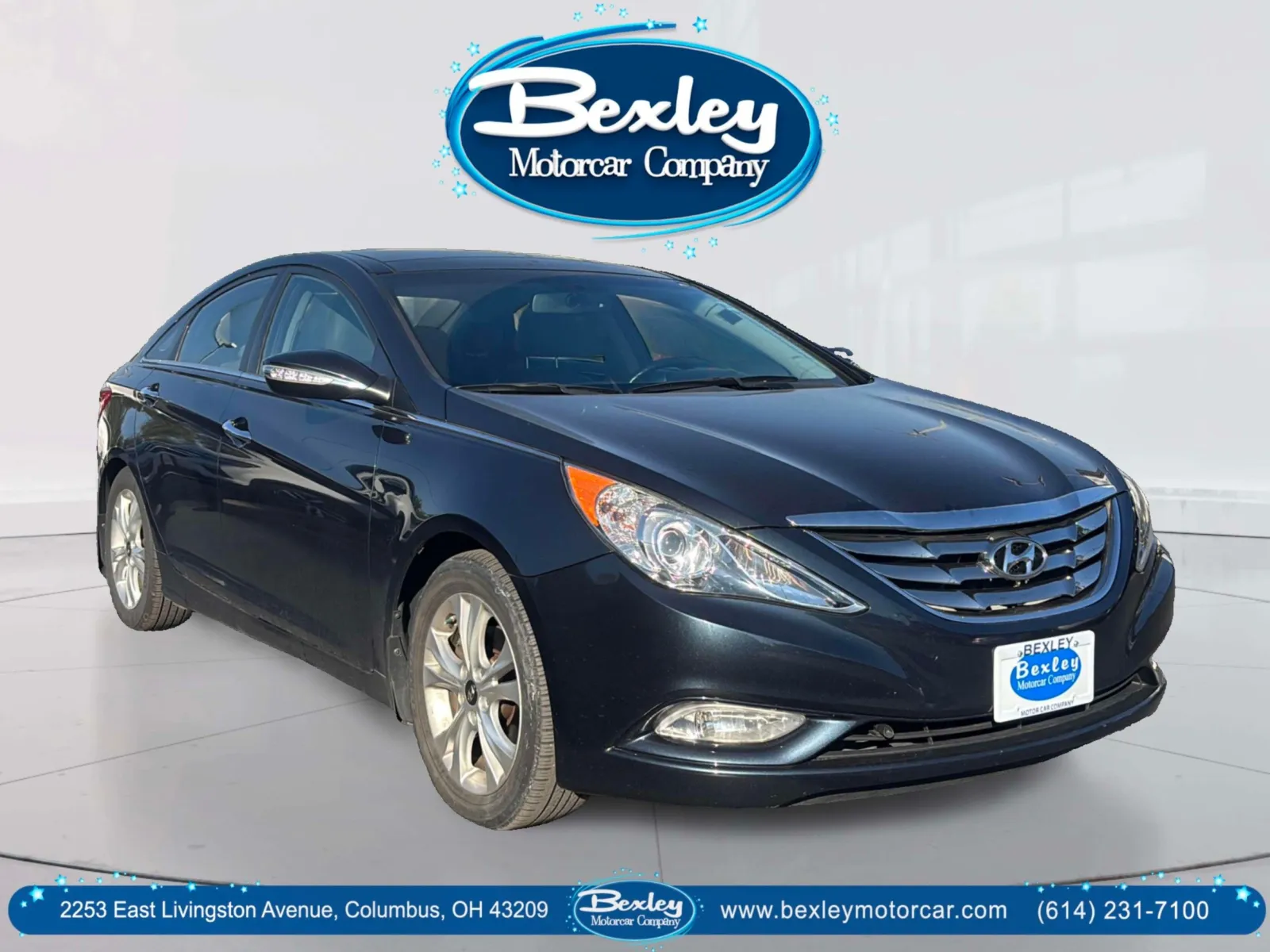 Blue 2012 Hyundai Sonata Limited for sale in Columbus, OH