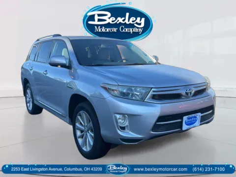 Silver 2012 Toyota Highlander Hybrid Limited V6 for sale in Columbus, OH