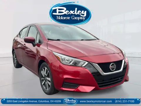 Silver 2021 Nissan Versa SV Xtronic CVT for sale in Columbus, OH