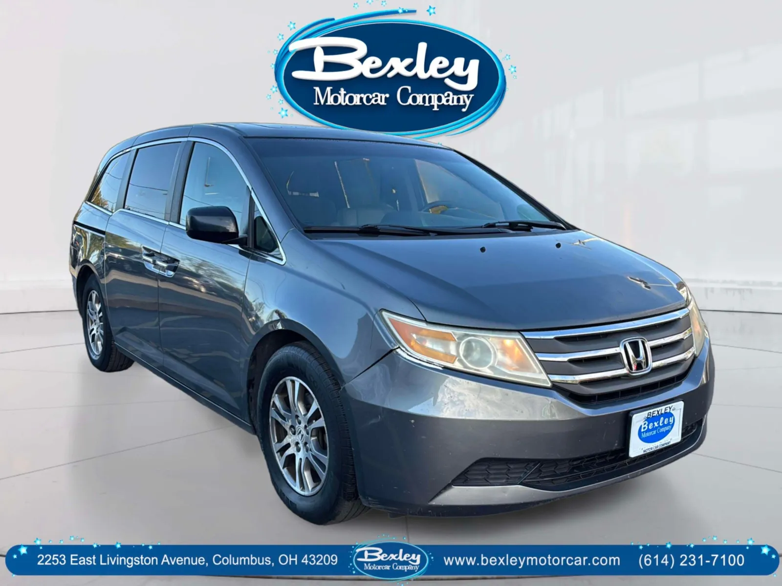 Gray 2011 Honda Odyssey EX-L for sale in Columbus, OH