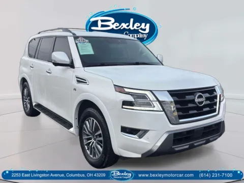 Silver 2021 Nissan Armada SL 4WD for sale in Columbus, OH