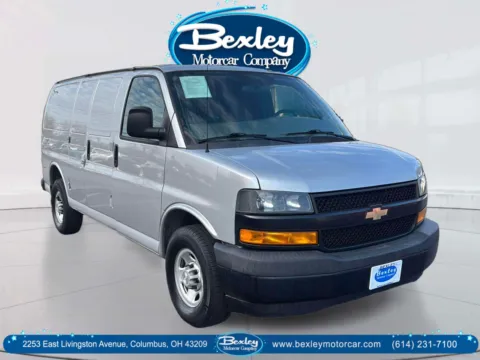 Blue 2020 Chevrolet Express Cargo RWD 2500 Regular Wheelbase WT for sale in Columbus, OH