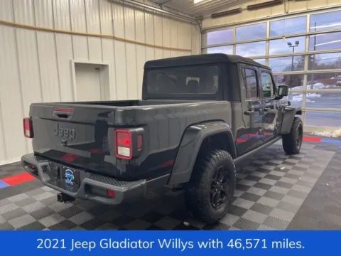 Another view of 2021 Jeep Gladiator Willys for sale in Syracuse, NY at Candy Cars