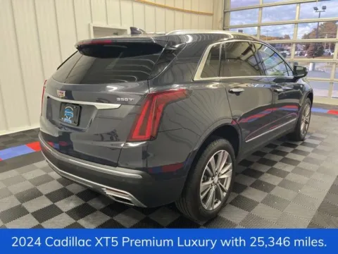 Another view of 2024 Cadillac XT5 Premium Luxury for sale in Syracuse, NY at Candy Cars