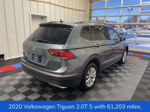 Another view of 2020 Volkswagen Tiguan 2.0T S for sale in Syracuse, NY at Candy Cars