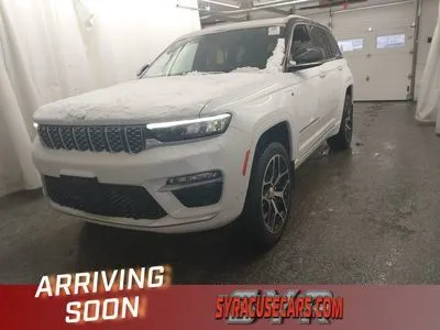 White 2023 Jeep Grand Cherokee Summit Reserve 4xe for sale in Syracuse, NY