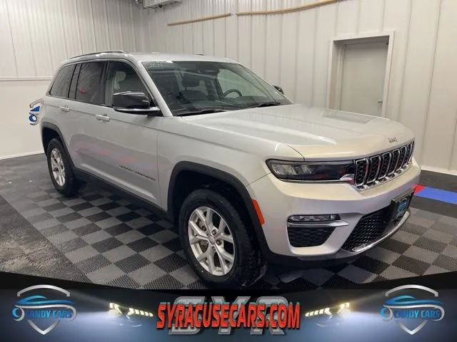 Silver 2023 Jeep Grand Cherokee Limited for sale in Syracuse, NY