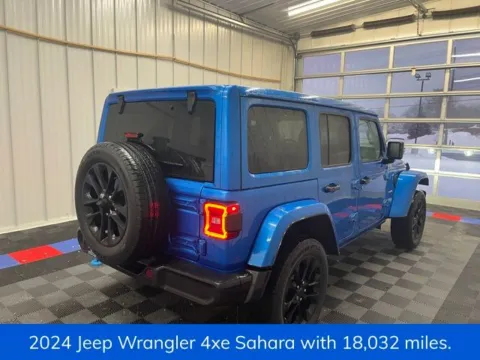 Another view of 2024 Jeep Wrangler Sahara 4xe for sale in Syracuse, NY at Candy Cars
