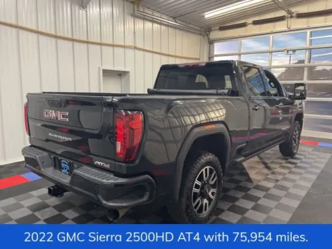 Another view of 2022 GMC Sierra 2500HD AT4 for sale in Syracuse, NY at Candy Cars