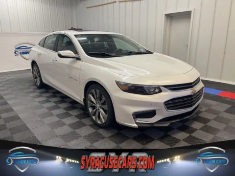 White 2018 Chevrolet Malibu Premier for sale in Syracuse, NY
