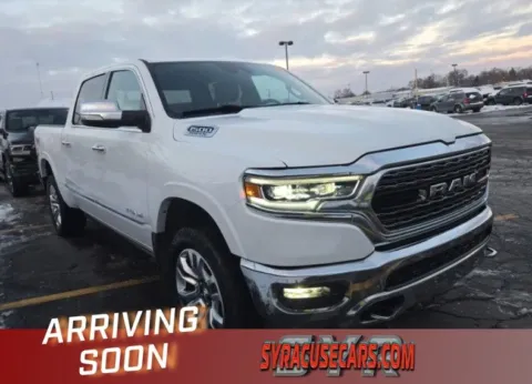 White 2022 Ram 1500 Limited for sale in Syracuse, NY