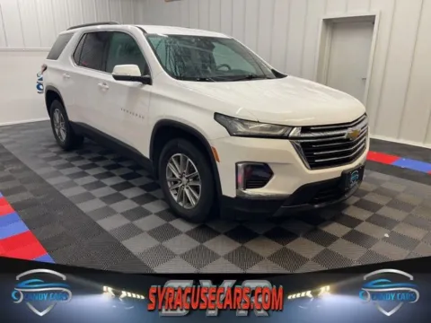 White 2023 Chevrolet Traverse LT for sale in Syracuse, NY