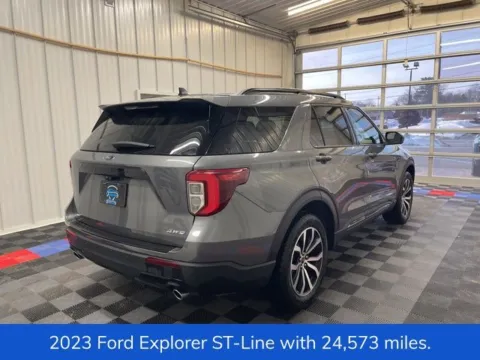 Another view of 2023 Ford Explorer ST-Line for sale in Syracuse, NY at Candy Cars