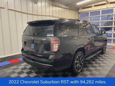 Another view of 2022 Chevrolet Suburban RST for sale in Syracuse, NY at Candy Cars