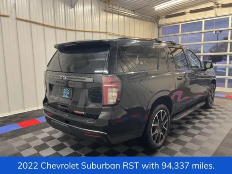 Another view of 2022 Chevrolet Suburban RST for sale in Syracuse, NY at Candy Cars