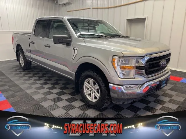 Silver 2021 Ford F-150 XLT for sale in Syracuse, NY