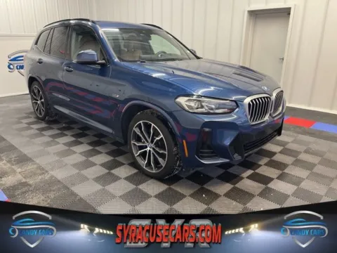 Blue 2022 BMW X3 xDrive30e for sale in Syracuse, NY