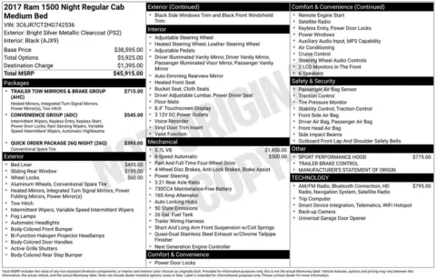 Photos of 2017 Ram 1500 Night for sale in Syracuse, NY at Candy Cars