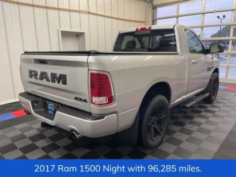 Another view of 2017 Ram 1500 Night for sale in Syracuse, NY at Candy Cars