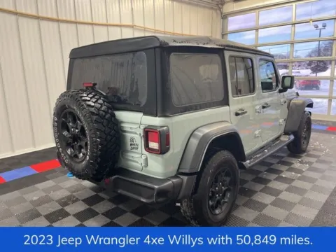 Another view of 2023 Jeep Wrangler Base 4xe for sale in Syracuse, NY at Candy Cars