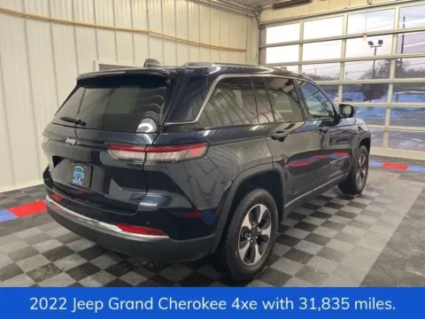 Another view of 2022 Jeep Grand Cherokee 4xe for sale in Syracuse, NY at Candy Cars