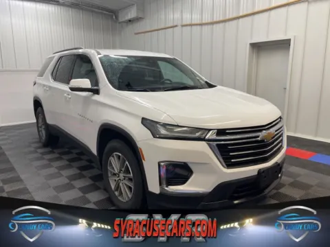White 2023 Chevrolet Traverse LT for sale in Syracuse, NY
